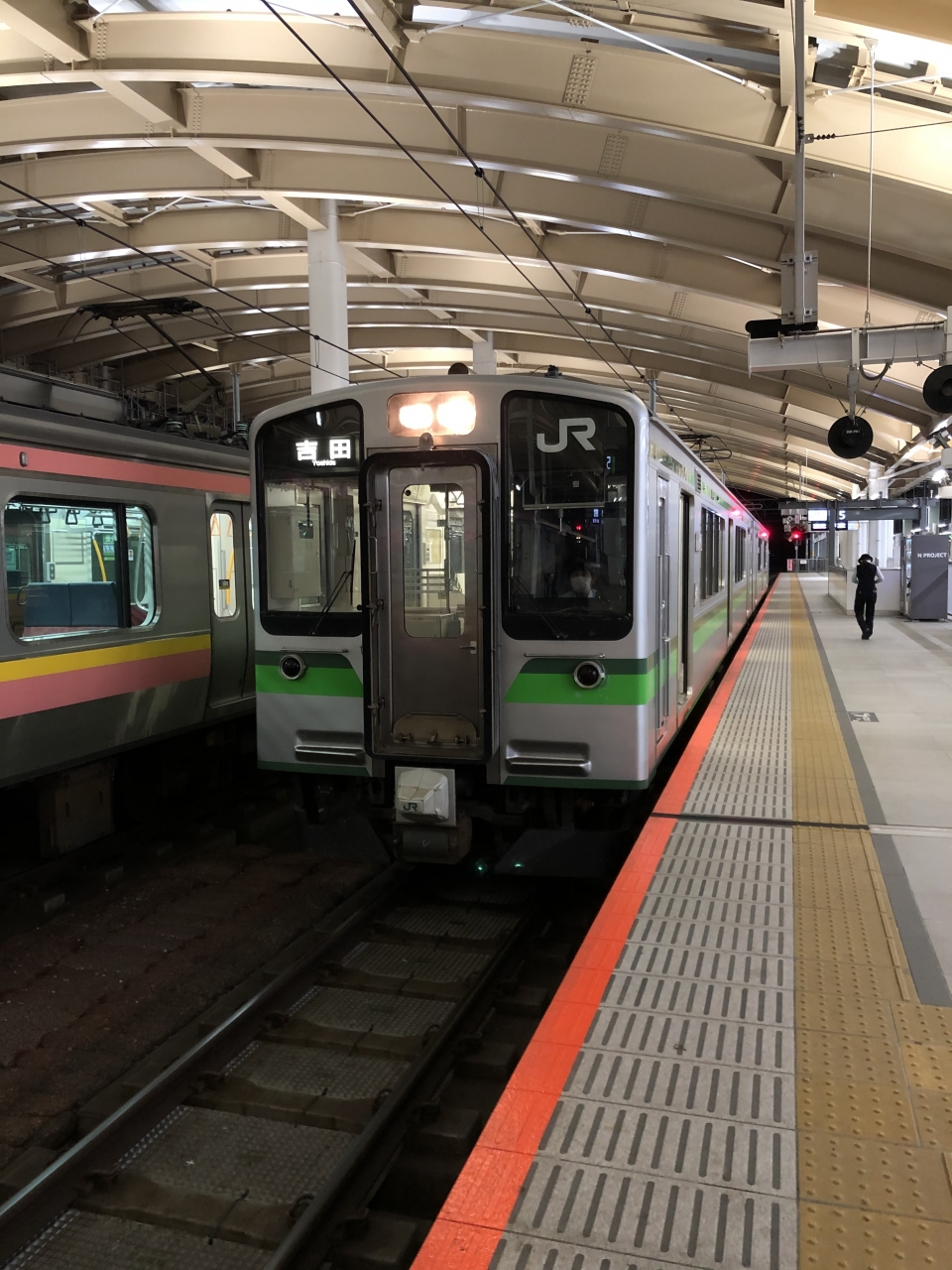 鉄レコ写真 2 乗車した列車 外観 乗車記録 乗りつぶし 新潟駅から吉田駅 年09月22日 By Dj Uskeさん レイルラボ Raillab