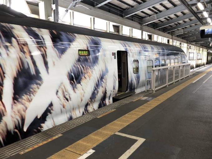 鉄道乗車記録の写真:列車・車両の様子(未乗車)(12)        「現美新幹線」