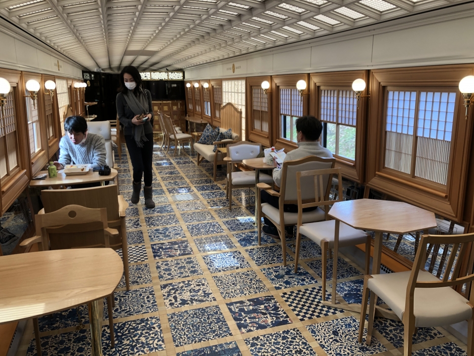 鉄道乗車記録「博多駅から熊本駅」車内設備、様子の写真(5) by dj_uske 撮影日時:2021年02月04日
