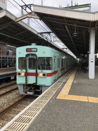 西鉄久留米駅から西鉄柳川駅の乗車記録(乗りつぶし)写真