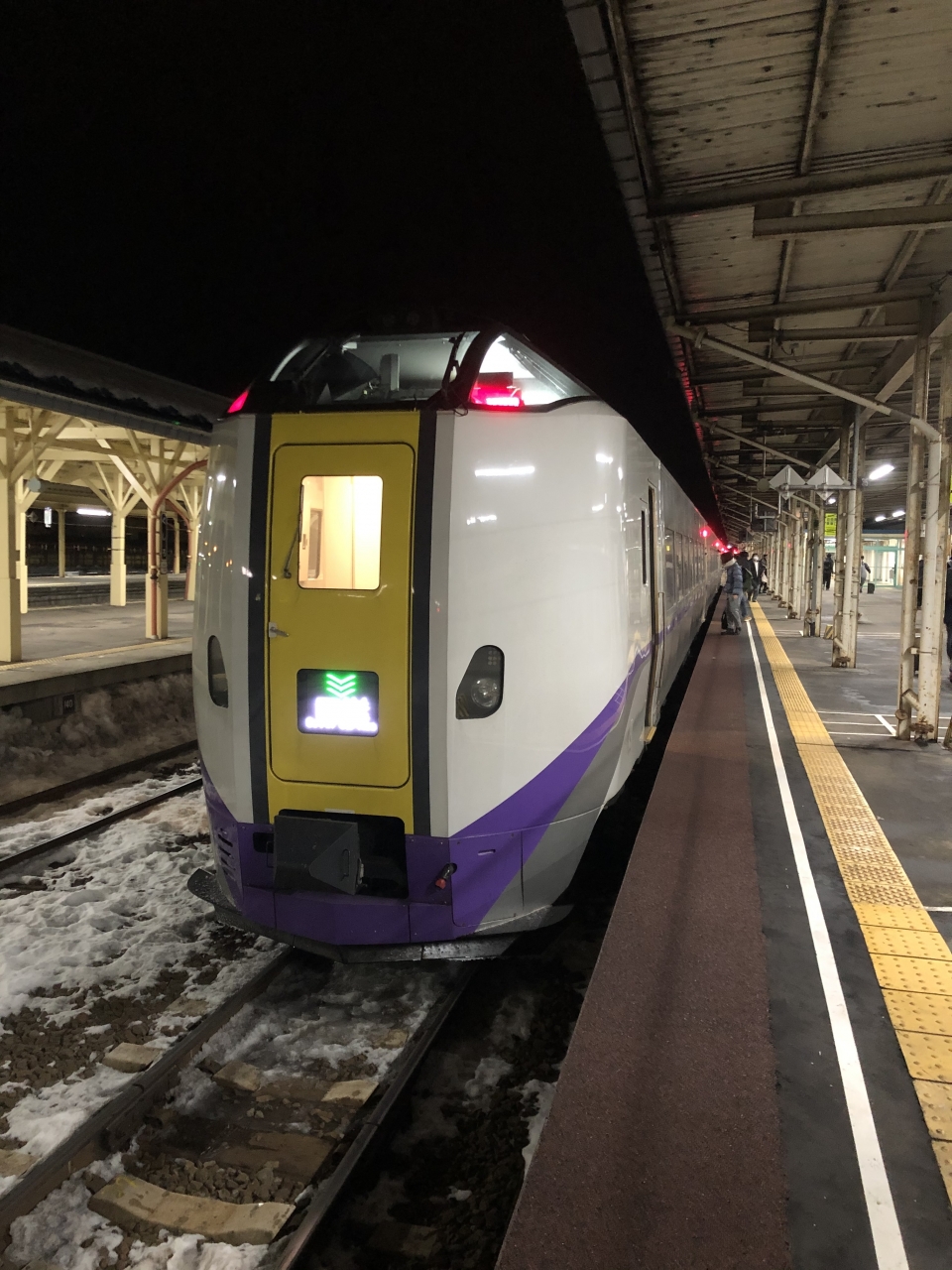 鉄道乗車記録「南千歳駅から釧路駅」乗車した列車(外観)の写真(2) by dj_uske 撮影日時:2021年02月19日
