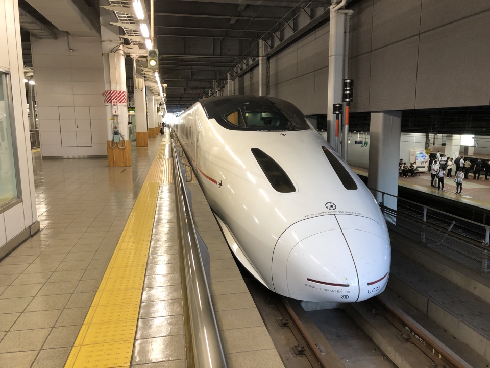 鉄道乗車記録「博多駅から熊本駅」乗車した列車(外観)の写真(4) by dj_uske 撮影日時:2021年10月15日
