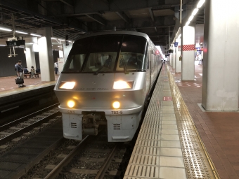 二日市駅から博多駅の乗車記録(乗りつぶし)写真