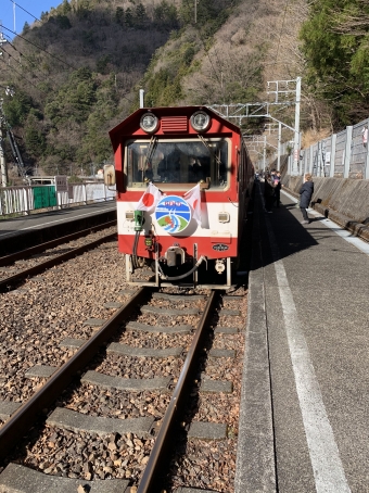 奥泉駅から接岨峡温泉駅の乗車記録(乗りつぶし)写真