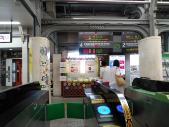 荻窪駅から中野駅の乗車記録(乗りつぶし)写真