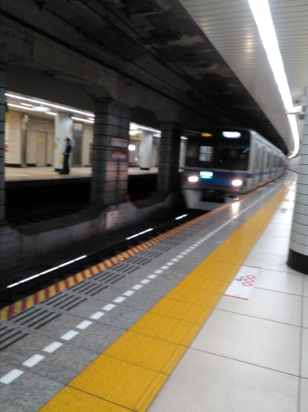本所吾妻橋駅から大門駅の乗車記録(乗りつぶし)写真