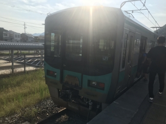 谷川駅から加古川駅の乗車記録(乗りつぶし)写真