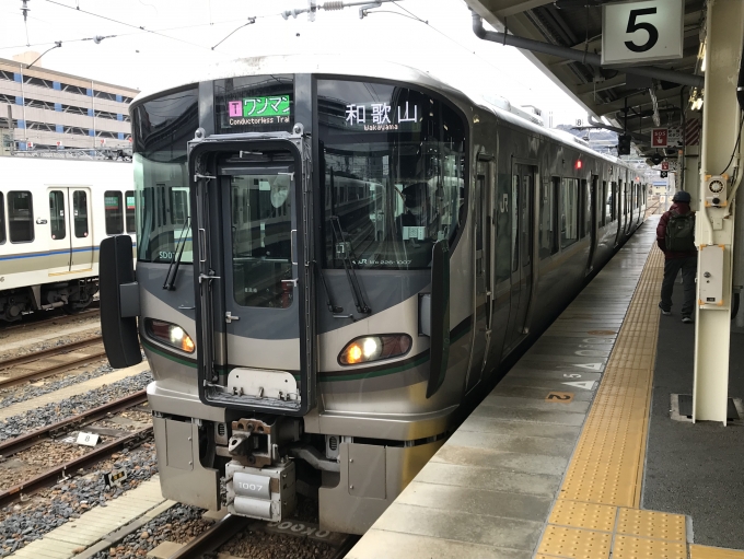 鉄道乗車記録の写真:乗車した列車(外観)(1)     「和歌山線の新型227系は快適でした。」