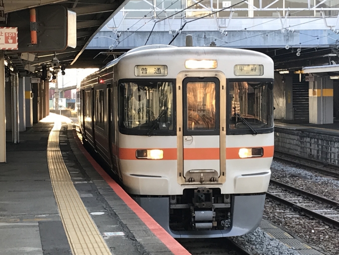 鉄道乗車記録の写真:乗車した列車(外観)(1)     「西富士宮駅〜沼久保駅間で見れる富士山は壮観です。
天気の良い日は最高の路線だぁ‥」