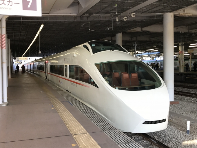 鉄道乗車記録の写真:乗車した列車(外観)(1)          「町田から小田原までロマンスカー(VSE)の展望席に乗車！
忘れられない車窓になりました！」