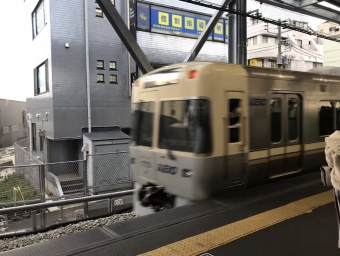 渋谷駅から下北沢駅の乗車記録(乗りつぶし)写真