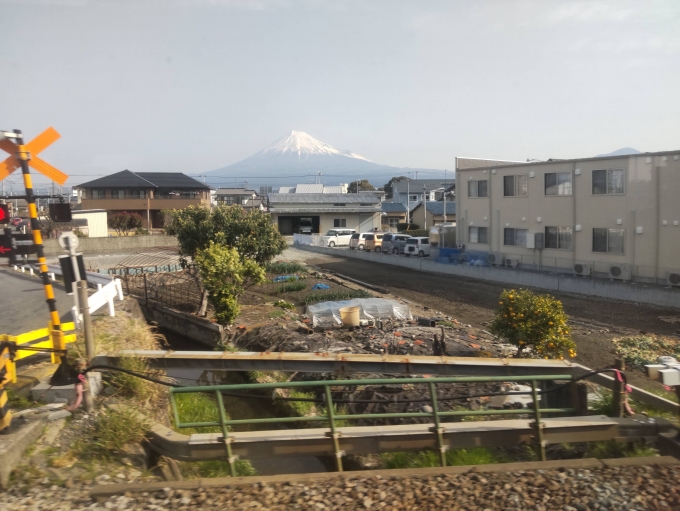 鉄道乗車記録の写真:車窓・風景(3)        「富士山」