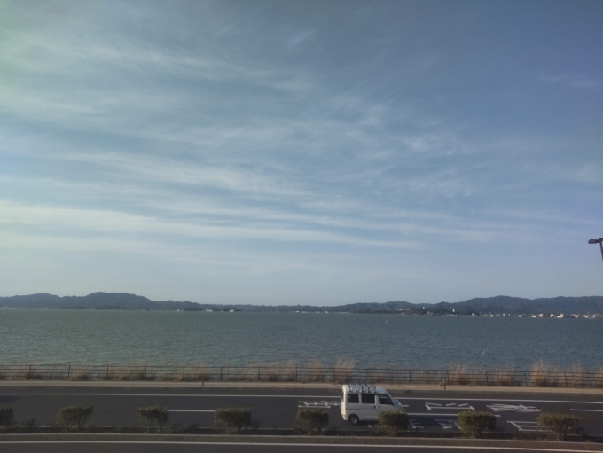 鉄道乗車記録の写真:車窓・風景(2)        「宍道湖」