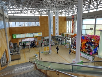 新庄駅から余目駅の乗車記録(乗りつぶし)写真