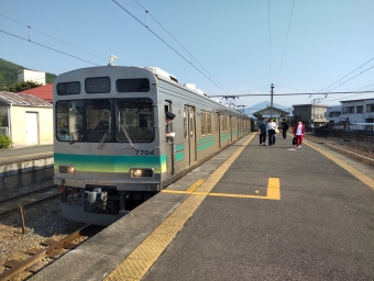秩父駅から皆野駅の乗車記録(乗りつぶし)写真