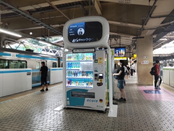 王子駅から上野駅の乗車記録(乗りつぶし)写真