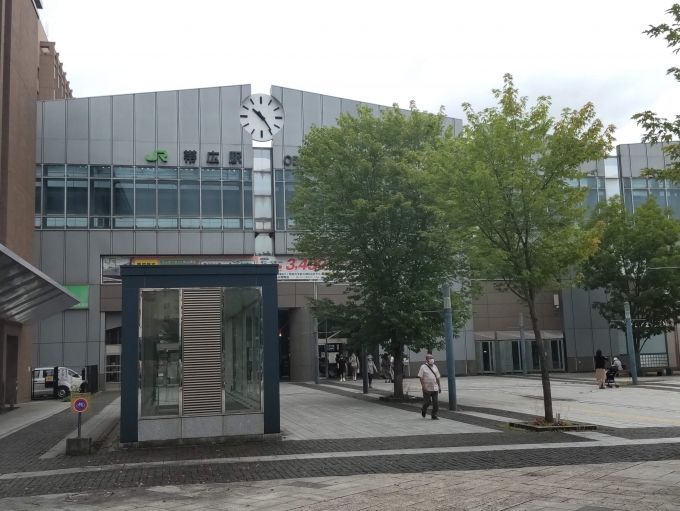 鉄道乗車記録の写真:駅舎・駅施設、様子(1)          「日本縦断のスタート！」