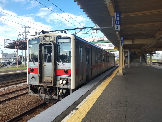 鉄道乗車記録の写真:乗車した列車(外観)(1)          「キハ54形」