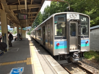 松本駅から南小谷駅:鉄道乗車記録の写真