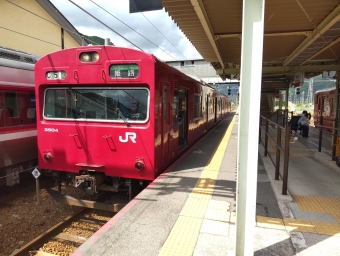 寺前駅から福崎駅の乗車記録(乗りつぶし)写真