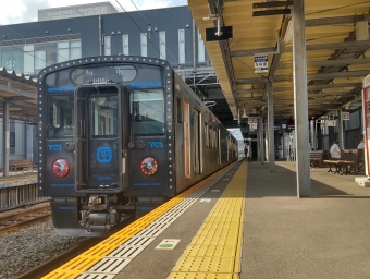 長崎駅から諫早駅の乗車記録(乗りつぶし)写真