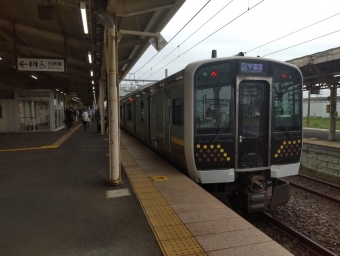 那須塩原駅から黒磯駅の乗車記録(乗りつぶし)写真