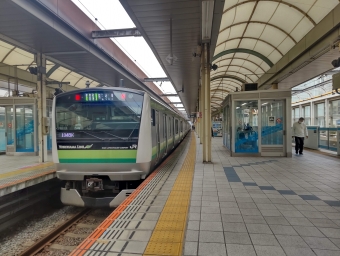 東神奈川駅から桜木町駅の乗車記録(乗りつぶし)写真