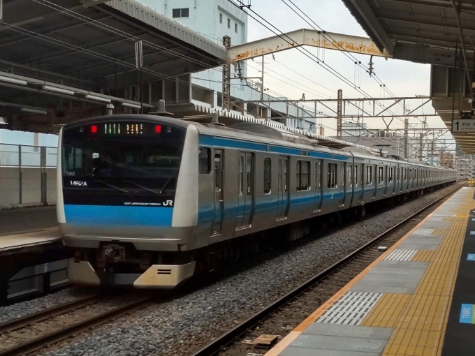 鉄道乗車記録の写真:列車・車両の様子(未乗車)(1)        「北行南浦和行き1462A列車」