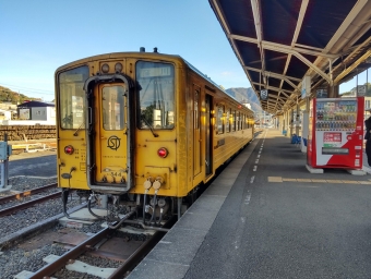 宇和島駅から十川駅の乗車記録(乗りつぶし)写真