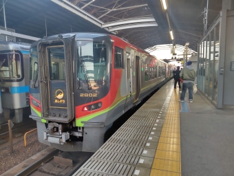 土佐佐賀駅から高知駅の乗車記録(乗りつぶし)写真