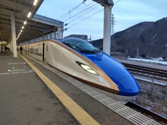 ガーラ湯沢駅から東京駅の乗車記録(乗りつぶし)写真