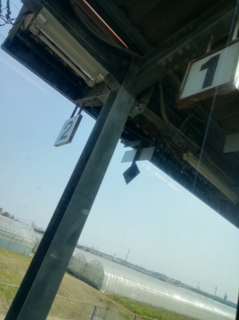 宮崎駅から宮崎空港駅の乗車記録(乗りつぶし)写真