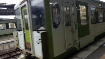 遠野駅から新花巻駅の乗車記録(乗りつぶし)写真