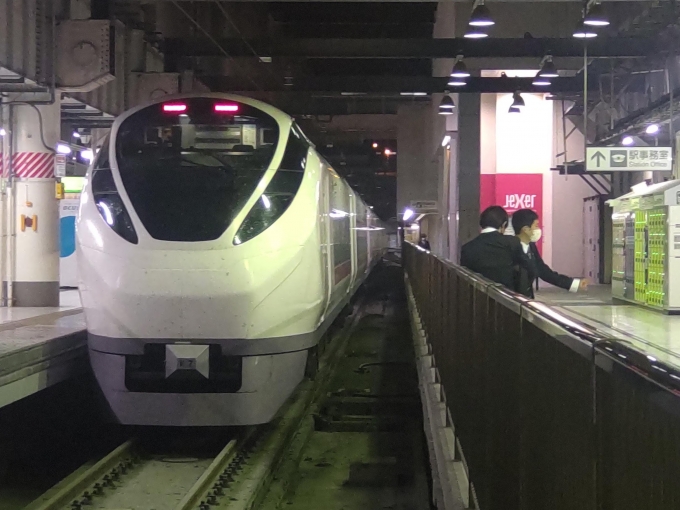 鉄道乗車記録の写真:列車・車両の様子(未乗車)(1)     「ときわ97号勝田行き」