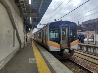 浦佐駅から六日町駅の乗車記録(乗りつぶし)写真