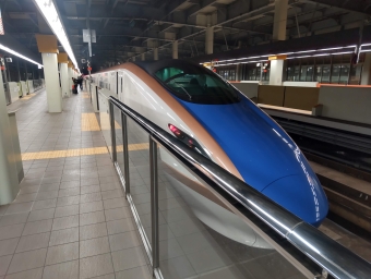飯山駅から金沢駅の乗車記録(乗りつぶし)写真