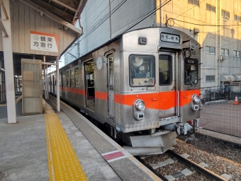 西泉駅から新西金沢駅の乗車記録(乗りつぶし)写真