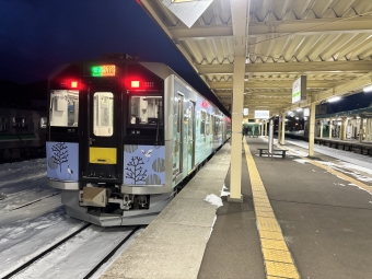 十勝清水駅から新得駅の乗車記録(乗りつぶし)写真
