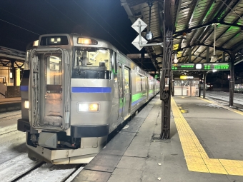 小樽駅から塩谷駅の乗車記録(乗りつぶし)写真