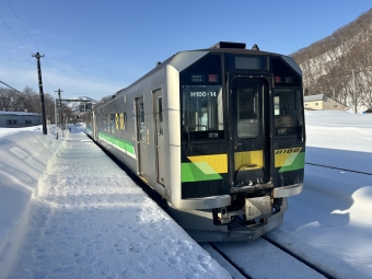 仁木駅から然別駅:鉄道乗車記録の写真