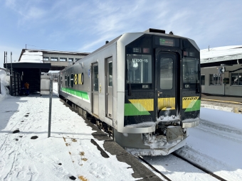 倶知安駅から蘭越駅:鉄道乗車記録の写真