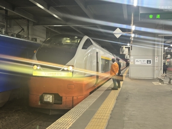 弘前駅から秋田駅の乗車記録(乗りつぶし)写真