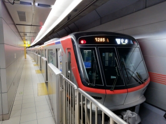 八潮駅から秋葉原駅の乗車記録(乗りつぶし)写真