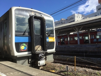 小諸駅から佐久平駅の乗車記録(乗りつぶし)写真