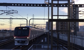 八潮駅から三郷中央駅の乗車記録(乗りつぶし)写真