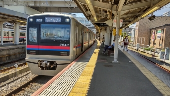 京成津田沼駅からちはら台駅の乗車記録(乗りつぶし)写真