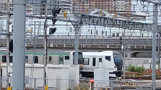鉄道乗車記録の写真:列車・車両の様子(未乗車)(5)        「E231系とE257系」
