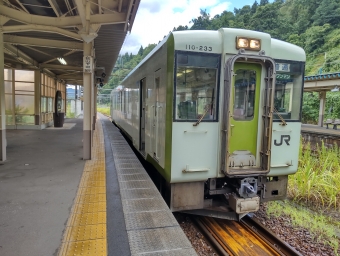 越後川口駅から十日町駅の乗車記録(乗りつぶし)写真