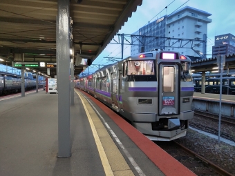 新函館北斗駅から函館駅:鉄道乗車記録の写真