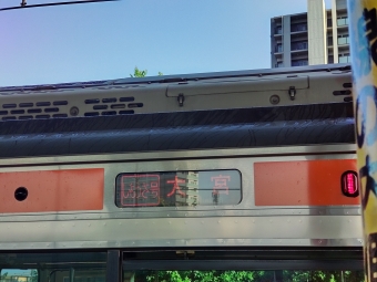 南流山駅から東川口駅の乗車記録(乗りつぶし)写真